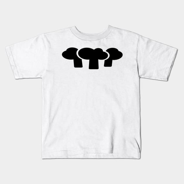 mushroom design Kids T-Shirt by FromBerlinGift